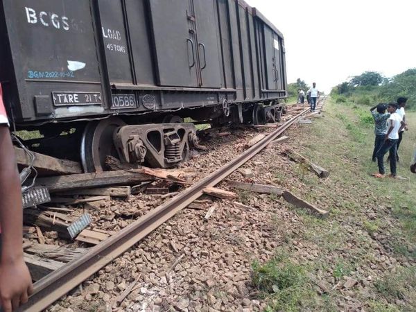 Udaya Devi Connection Train Derailed